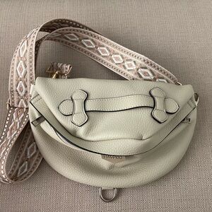 Cream Crossbody Bag